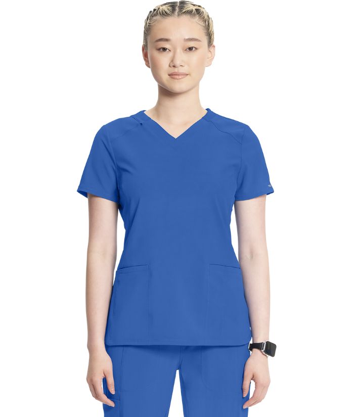 Infinity Women's V-Neck Solid Scrub Top