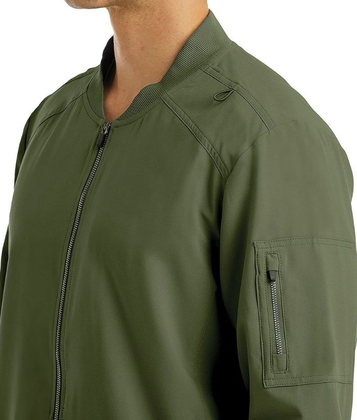 Mens Full Zip Bomber Jacket