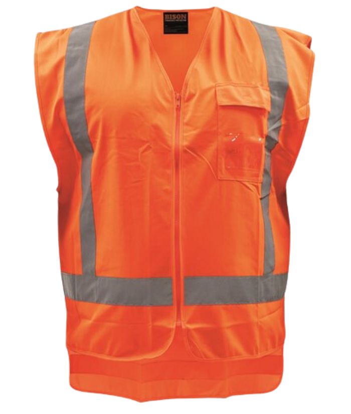 Vest TTMC-W23 X-Back Polyester Orange