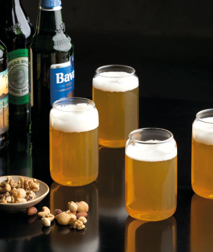 Beer Can Glass Set