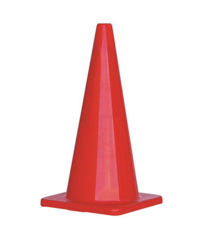 Orange PVC Traffic Cones 700mm