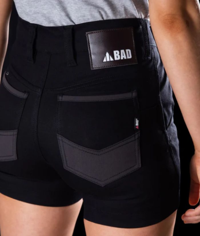 BAD Women's Flex Hypermove Work Short Shorts