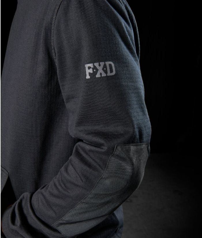 FXD Workwear Bonded Membrane Water Resistant Fleece Hoodie