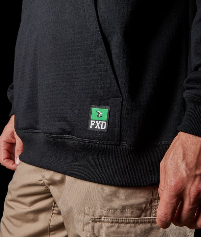 FXD Workwear Bonded Membrane Water Resistant Fleece Hoodie