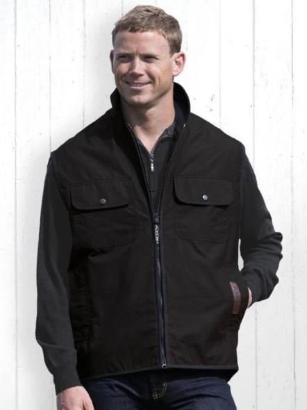 Agri Station Oilskin Vest - Ticketwear NZ