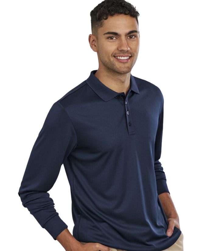 Mens Action Long Sleeve Polo P206ML