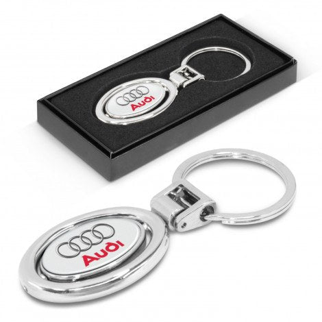 Spinning Metal Key Ring - Uniforms and Workwear NZ - Ticketwearconz