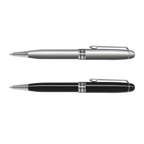 trends-collection-supreme-metal-pen-107045-matt-silver-satin-black