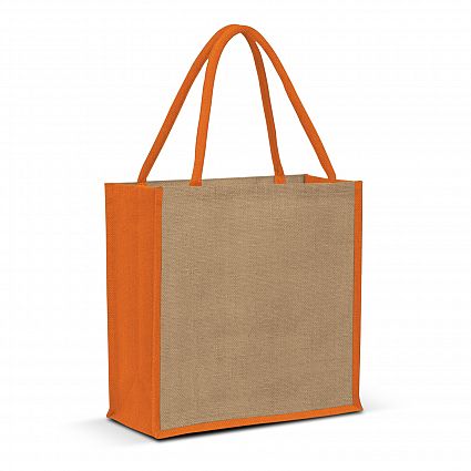 Monza Jute Tote Bag - Uniforms and Workwear NZ - Ticketwearconz