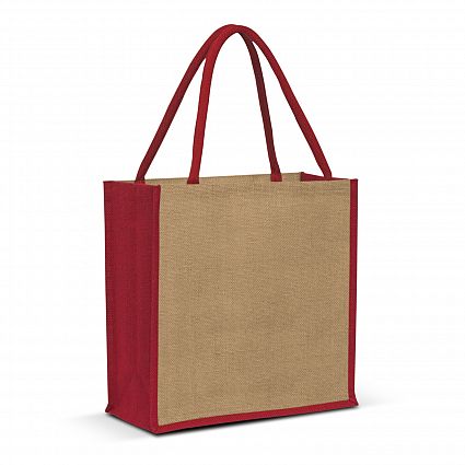 Monza Jute Tote Bag - Uniforms and Workwear NZ - Ticketwearconz