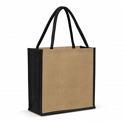 Monza Jute Tote Bag - Uniforms and Workwear NZ - Ticketwearconz