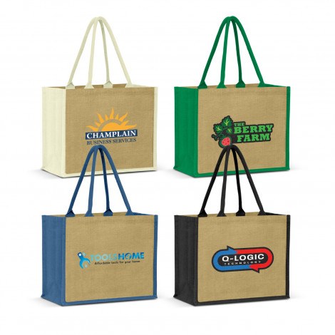 Torino Jute Shopping Bag - Uniforms and Workwear NZ - Ticketwearconz