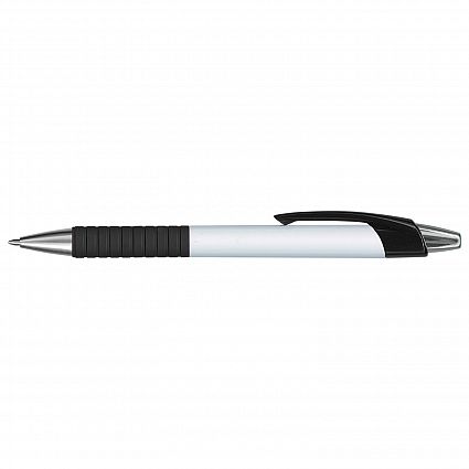 Cleo Pen - White Barrel Pen - Uniforms and Workwear NZ - Ticketwearconz