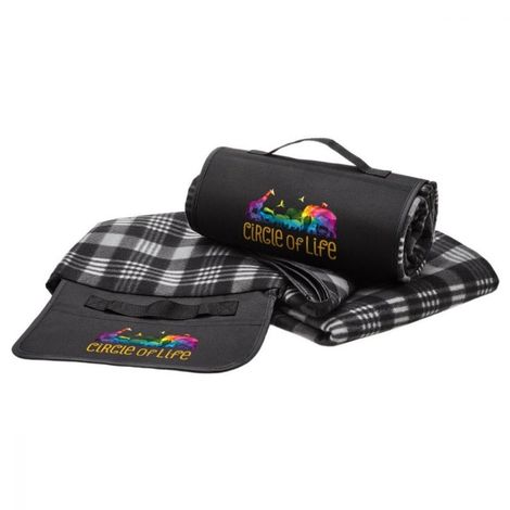 1088-legendlife-picnic-time-tartan-polar-fleece-blanket-black-fold-away