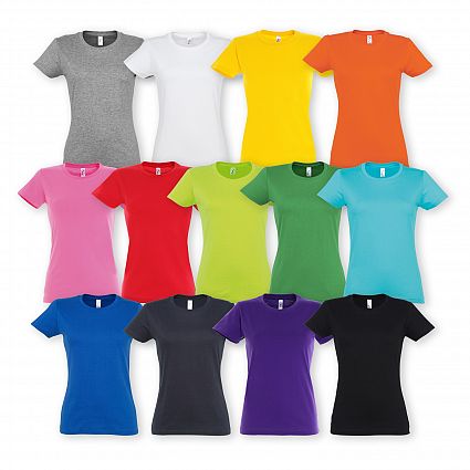 Sols Imperial Womens T- Shirt - Uniforms and Workwear NZ - Ticketwearconz