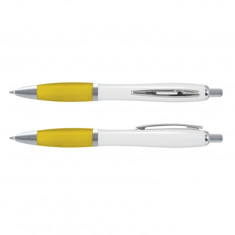 Vistro White Barrel Pen