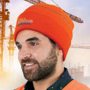 Everest Hi Vis Beanie - Uniforms and Workwear NZ - Ticketwearconz