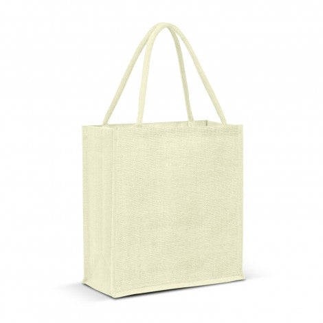 Lanza Jute Tote Bag - Colour Match - Uniforms and Workwear NZ - Ticketwearconz