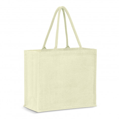 Modena Jute Tote Bag - Colour Match - Uniforms and Workwear NZ - Ticketwearconz