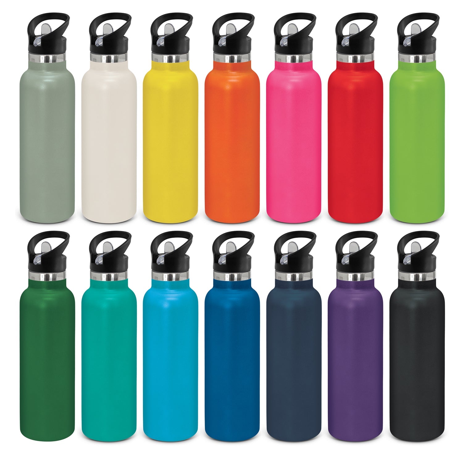 Nomad Vacuum Drink Bottle - Powder Coated - 650ml - Uniforms and Workwear NZ - Ticketwearconz