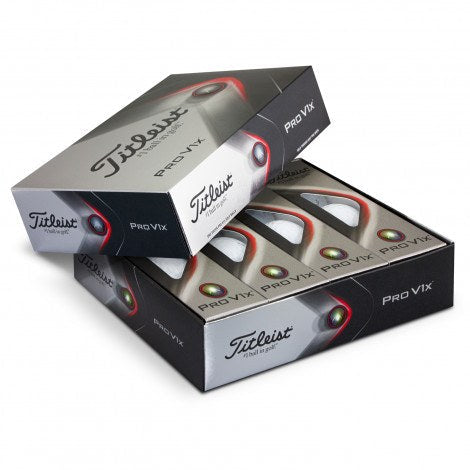 Titleist Pro V1X Golf Ball - Set 12 - Uniforms and Workwear NZ - Ticketwearconz