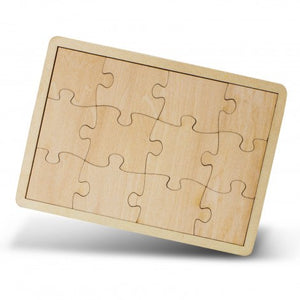 Wooden 12 Piece Puzzle - Uniforms and Workwear NZ - Ticketwearconz