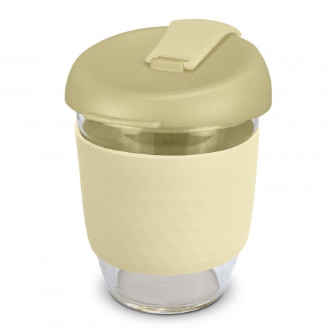 Stellar Reusable Glass Coffee Cup - 250ml & 350ml - Uniforms and Workwear NZ - Ticketwearconz