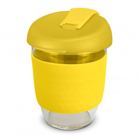 Stellar Reusable Glass Coffee Cup - 250ml & 350ml - Uniforms and Workwear NZ - Ticketwearconz