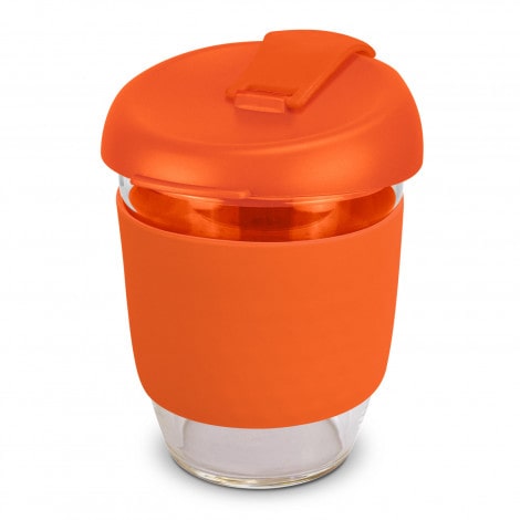 Stellar Reusable Glass Coffee Cup - 250ml & 350ml - Uniforms and Workwear NZ - Ticketwearconz