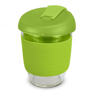 Stellar Reusable Glass Coffee Cup - 250ml & 350ml - Uniforms and Workwear NZ - Ticketwearconz