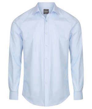 Nicholson Slim Fit, Mens Long Sleeve Shirt - Uniforms and Workwear NZ - Ticketwearconz