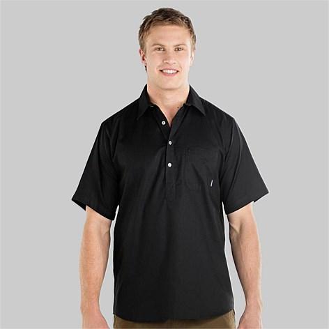 Paihia Mens Short Sleeve Cotton Shirt - Uniforms and Workwear NZ - Ticketwearconz