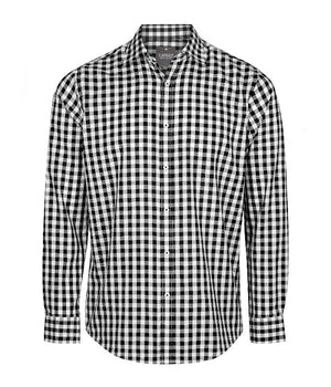 Degraves Royal Oxford Check Mens L/S Shirt - Uniforms and Workwear NZ - Ticketwearconz