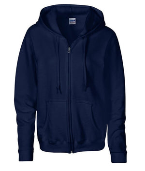 Gildan Ladies Semi-fitted, Heavy Blend, Full Zip Hoodie - Uniforms and Workwear NZ - Ticketwearconz