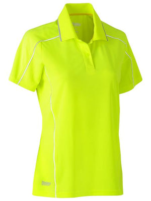 Womens Cool Mesh Polo Shirt - Uniforms and Workwear NZ - Ticketwearconz