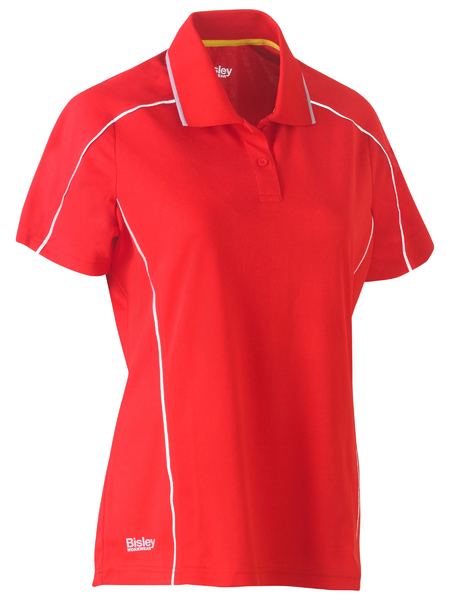 Womens Cool Mesh Polo Shirt - Uniforms and Workwear NZ - Ticketwearconz