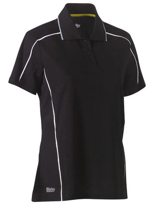 Womens Cool Mesh Polo Shirt - Uniforms and Workwear NZ - Ticketwearconz