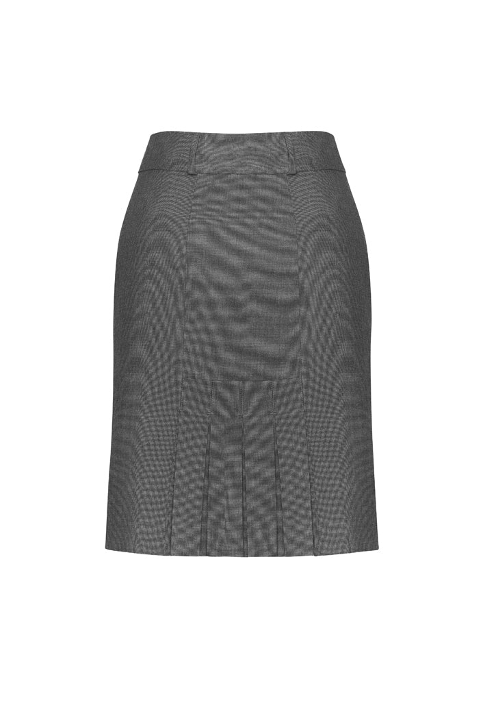 Womens Panelled Skirt with Rear Split - Uniforms and Workwear NZ - Ticketwearconz