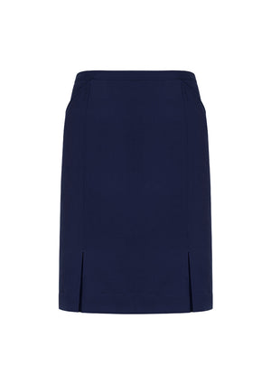 Womens Front Pleat Detail Straight Skirt - Uniforms and Workwear NZ - Ticketwearconz