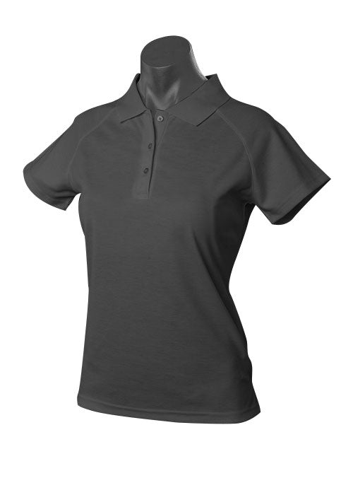 Ladies Keira Cotton-Back Polo - Uniforms and Workwear NZ - Ticketwearconz