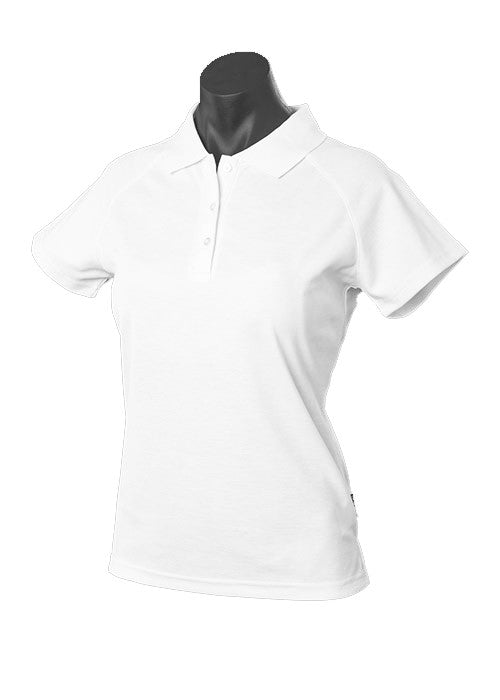 Ladies Keira Cotton-Back Polo - Uniforms and Workwear NZ - Ticketwearconz