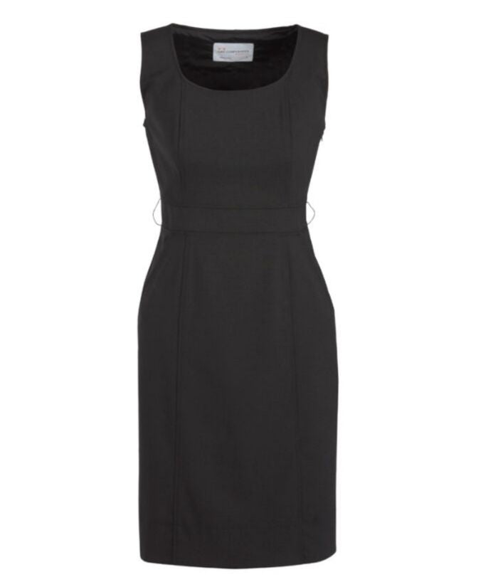 Womens Sleeveless Woolblend Dress - Uniforms and Workwear NZ - Ticketwearconz