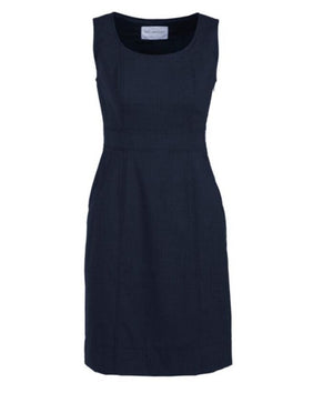 Womens Sleeveless Woolblend Dress - Uniforms and Workwear NZ - Ticketwearconz