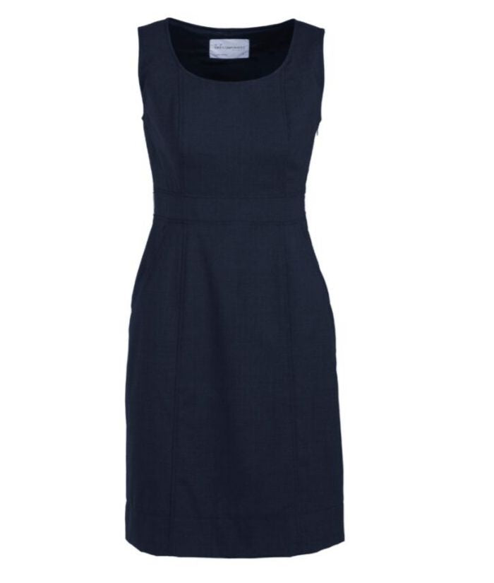 Womens Sleeveless Woolblend Dress - Uniforms and Workwear NZ - Ticketwearconz