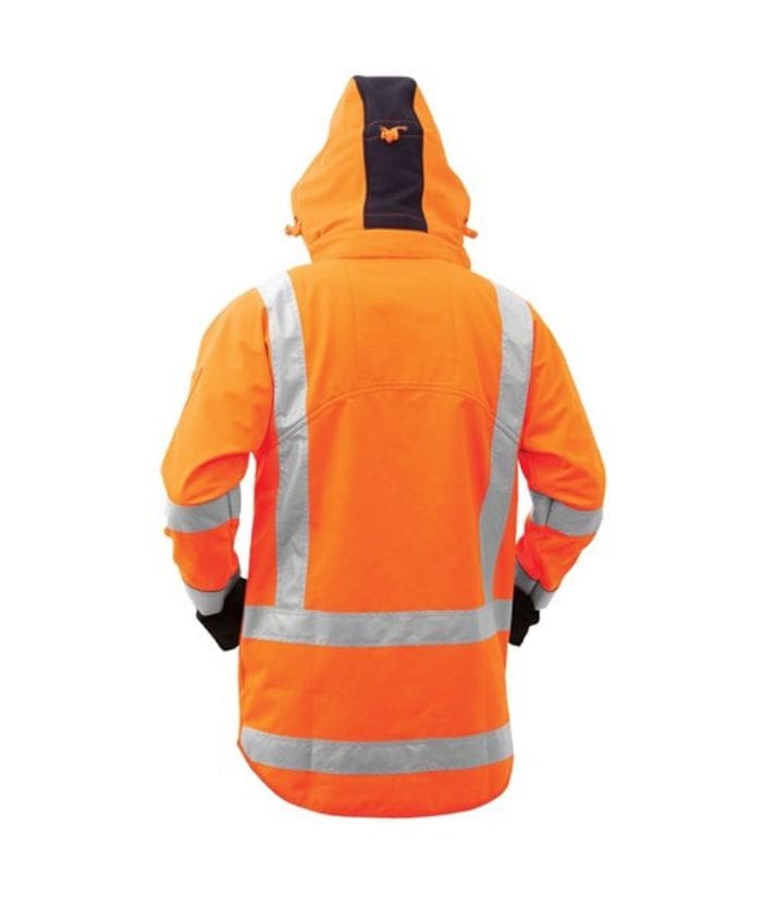 Bison Stamina Hi Vis TTMC-W Softshell Jacket