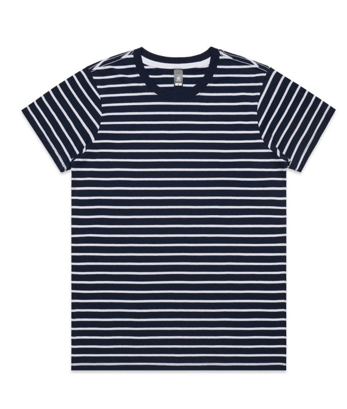 Womans Maple Stripe Tee - Uniforms and Workwear NZ - Ticketwearconz