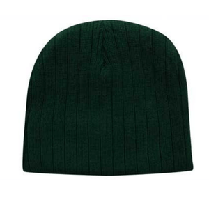 headwear-cable-knit-beanie-torque-4189-fully-fleece-lined--bottle-green