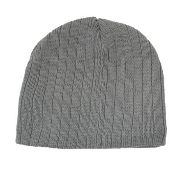 headwear-cable-knit-beanie-torque-4189-fully-fleece-lined--charcoal