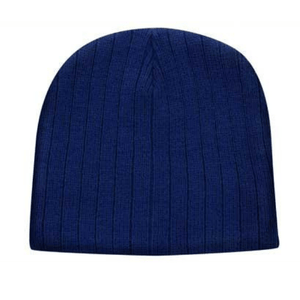 headwear-cable-knit-beanie-torque-4189-fully-fleece-lined--royal-blue