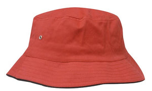 Brushed Sports Twill Bucket Hat - Uniforms and Workwear NZ - Ticketwearconz